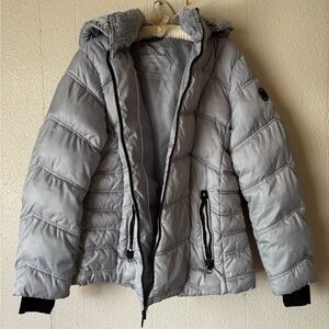 Nautica Silver Water-Resistant Jacket